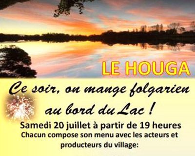 Ce soir, on mange folgarien au bord du Lac !